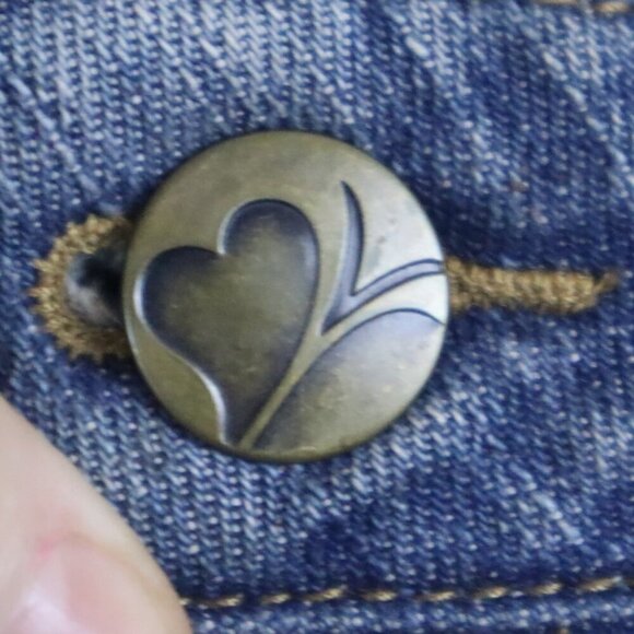 MED WASH JEANS 12 Fashion Bug Bootcut Classic Y2K Vintage 90s Work Casual Denim - Picture 6 of 8